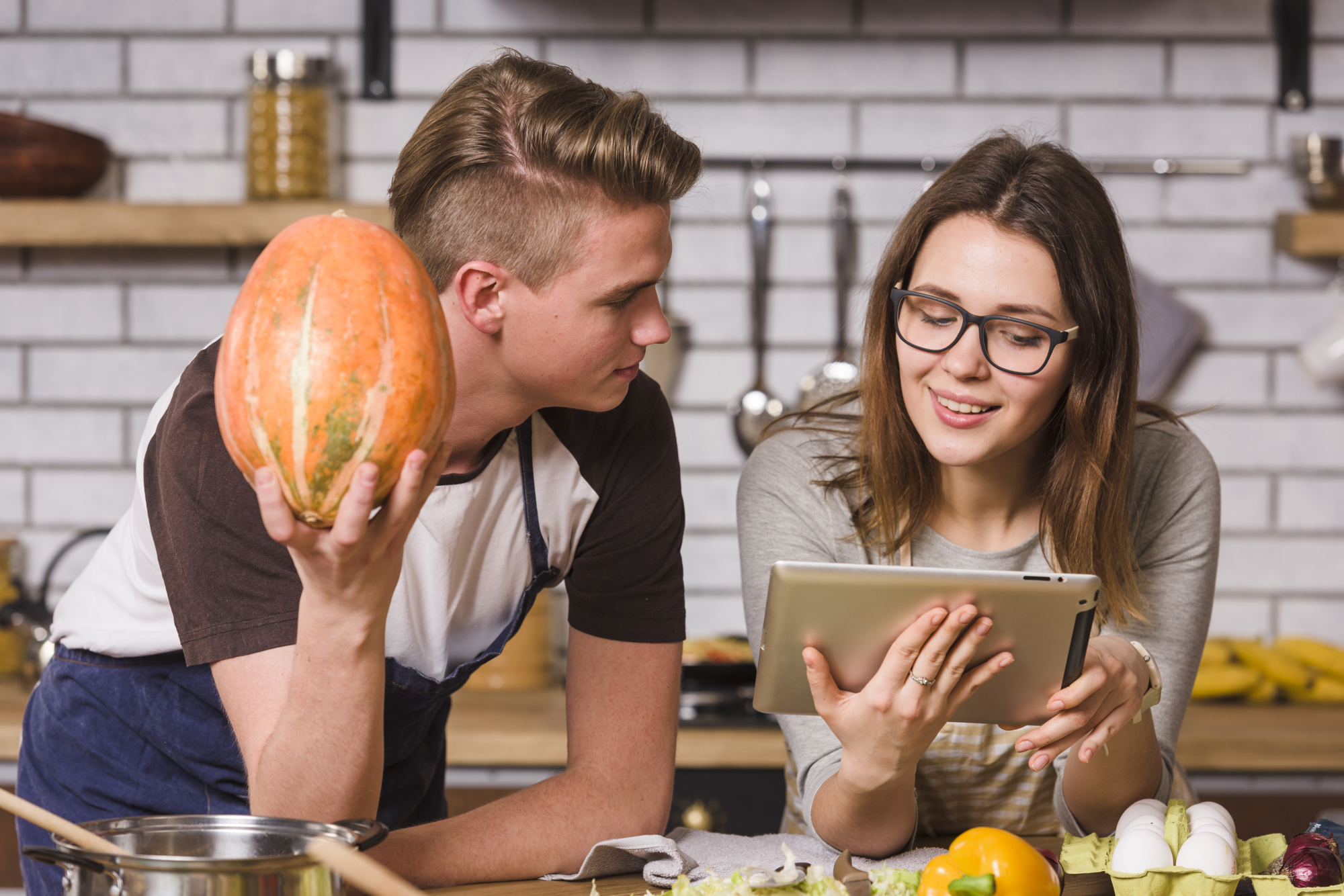 Consulenza in corso con chef